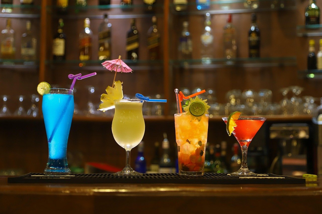 Mocktail Bar Tropical Mocktails